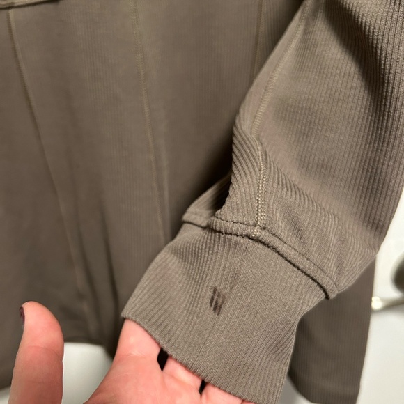 Lululemon Ribbed Softstreme Long-Sleeve Romper - Picture 4 of 5